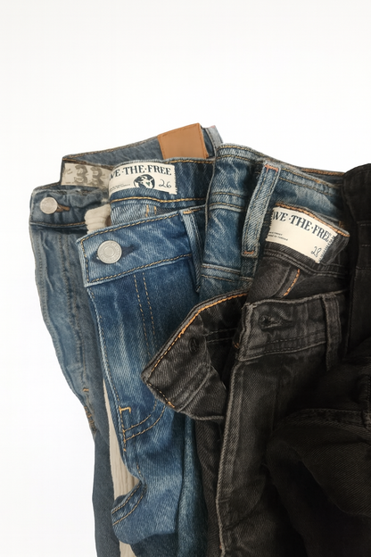 Free People Wholesale Denim Box 5 Pieces